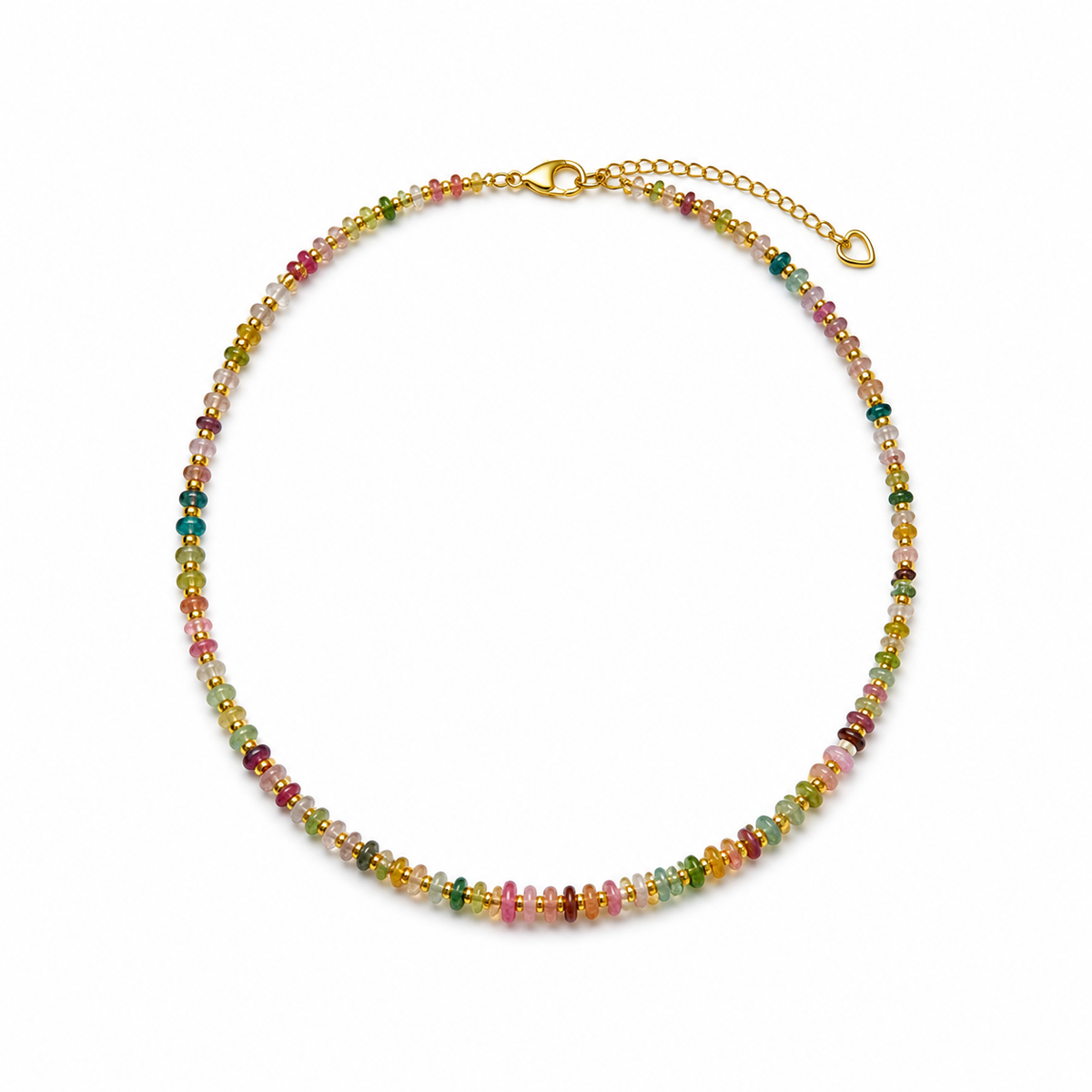Tourmaline Freeform Necklace – Rainbow Energy & Joy