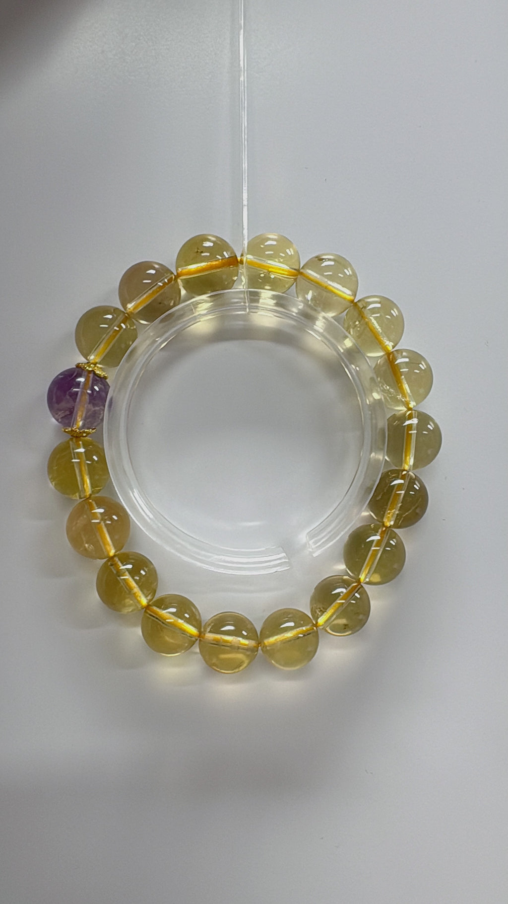 Citrine & Amethyst Bracelet – Wisdom & Mental Clarity