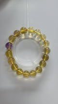 Citrine & Amethyst Bracelet – Wisdom & Mental Clarity
