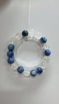 Kyanite & White Phantom Bracelet – Insight & Truth