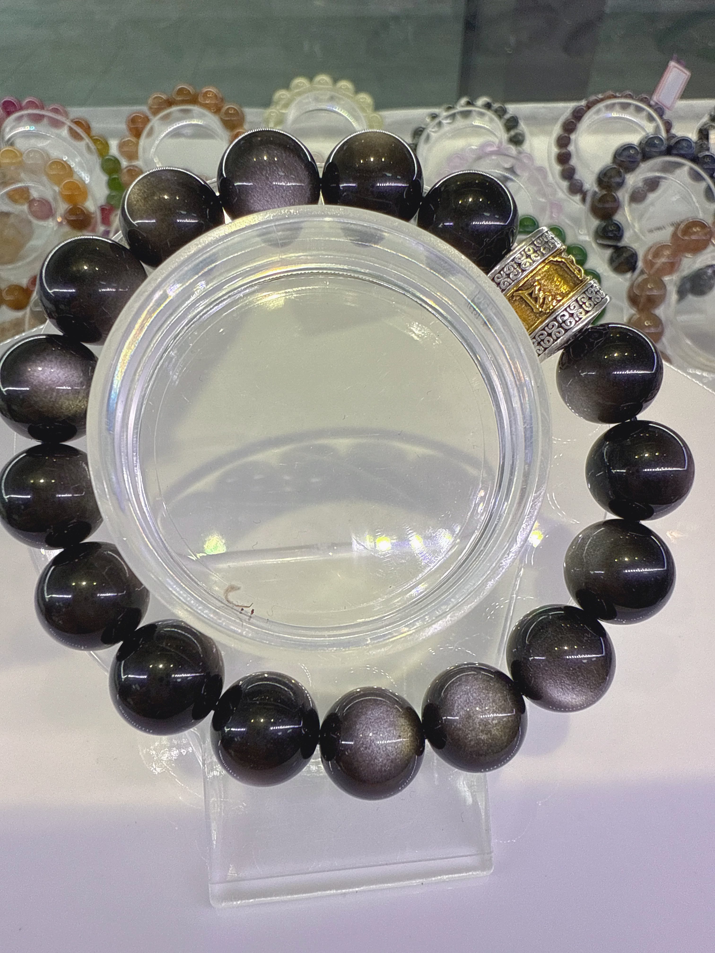 Black Obsidian Protection Bracelet | YUANRA Crystal