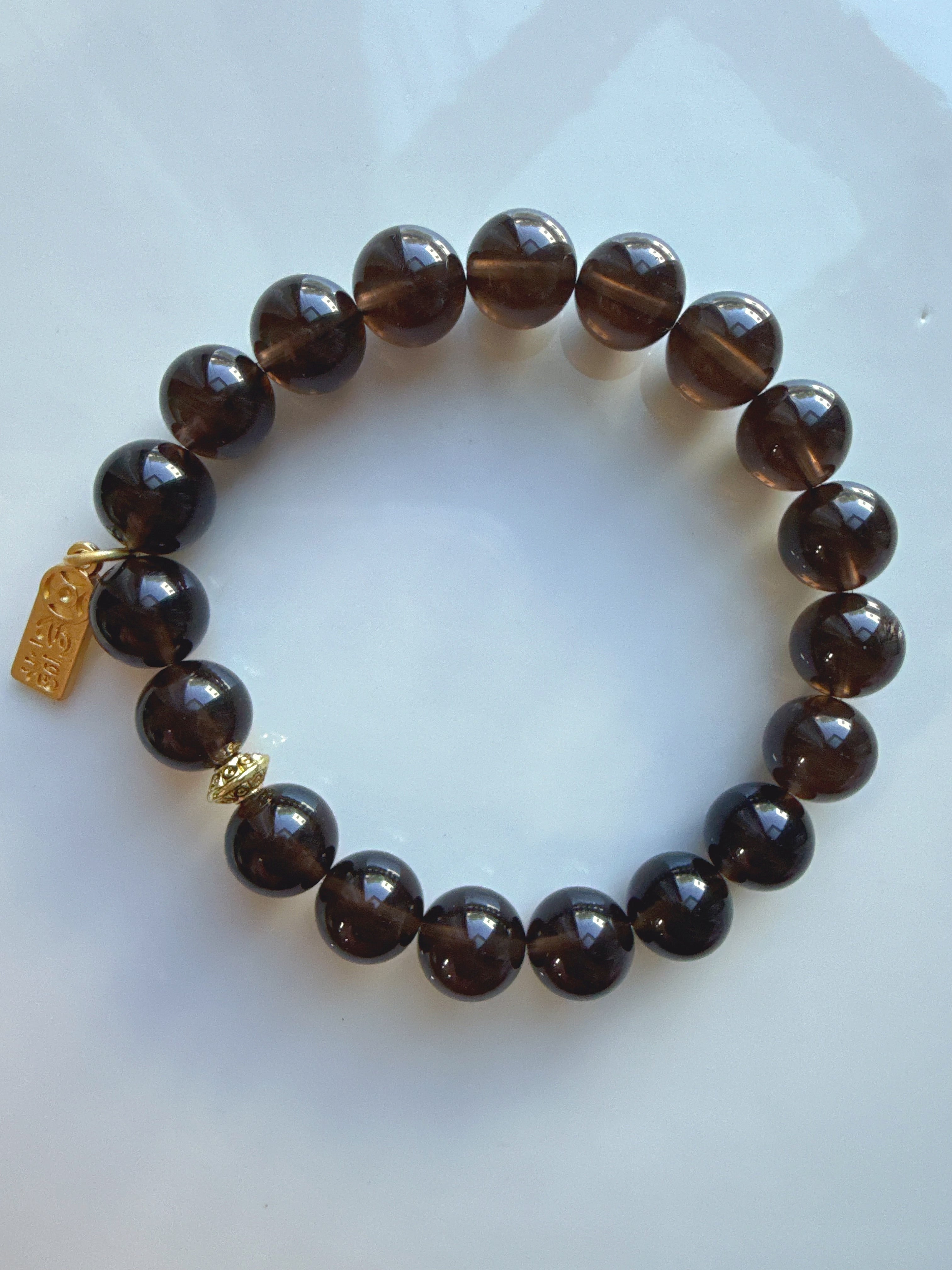 Smoky Quartz Bracelet – Grounding & Inner Peace