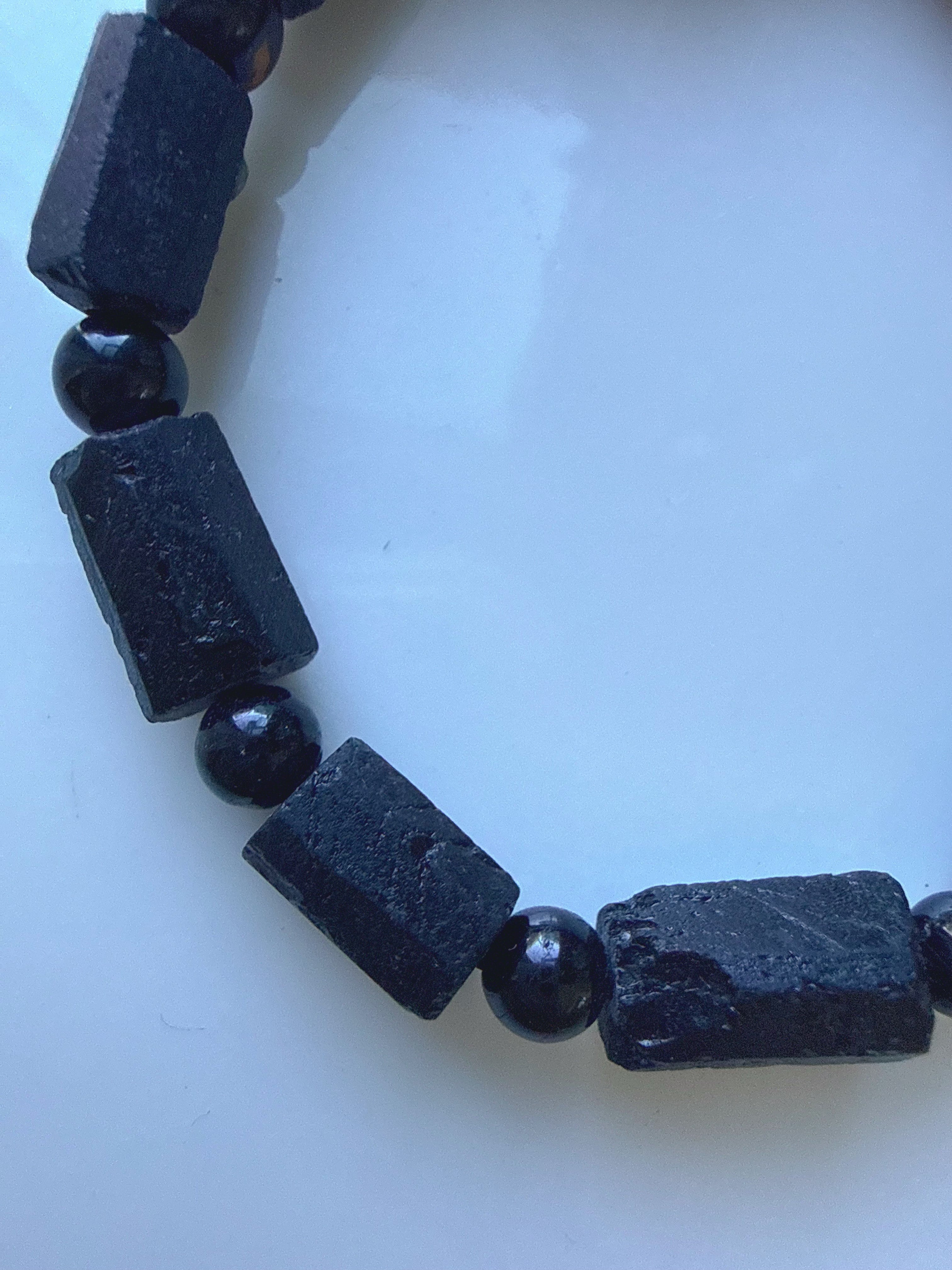 Black Tourmaline Bracelet – Protection & Grounding