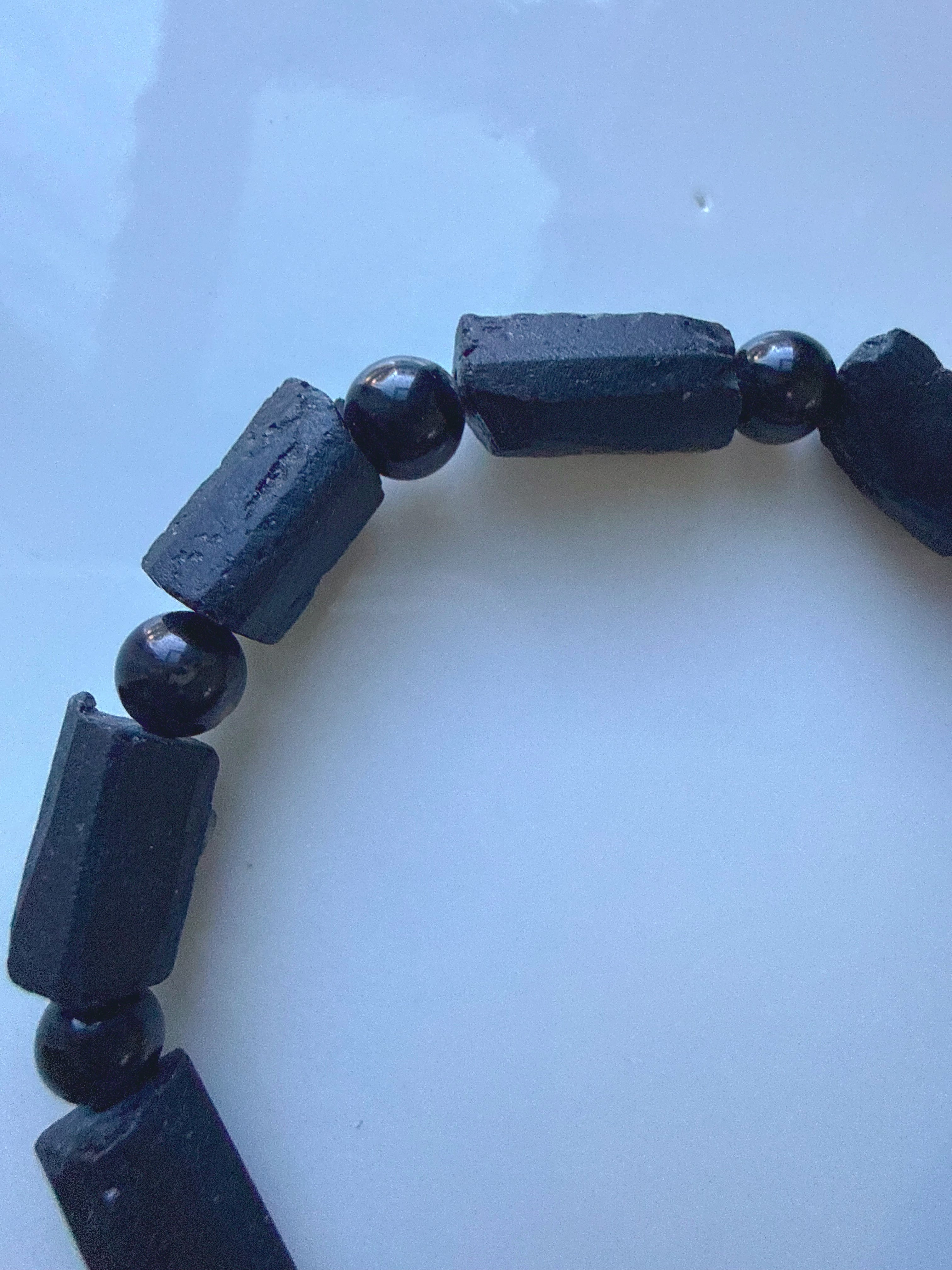 Black Tourmaline Bracelet – Protection & Grounding