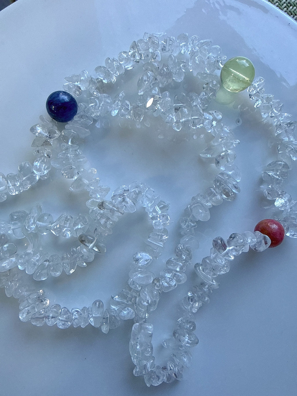 Clear Quartz Freeform Necklace – Purity & Energy Flow