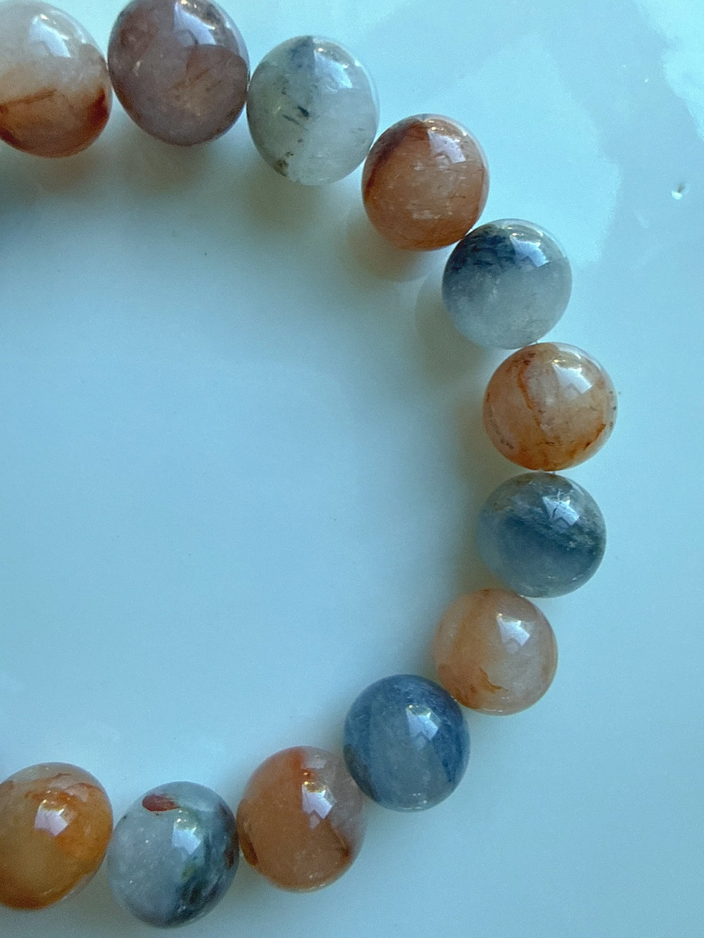 Maillard Rutilated Quartz Bracelet – Warmth & Comfort