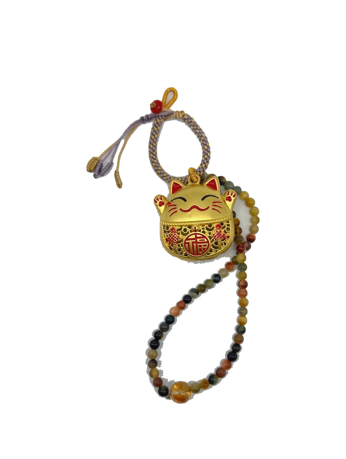 Lucky Cat Charm Bracelet – Fortune & Prosperity