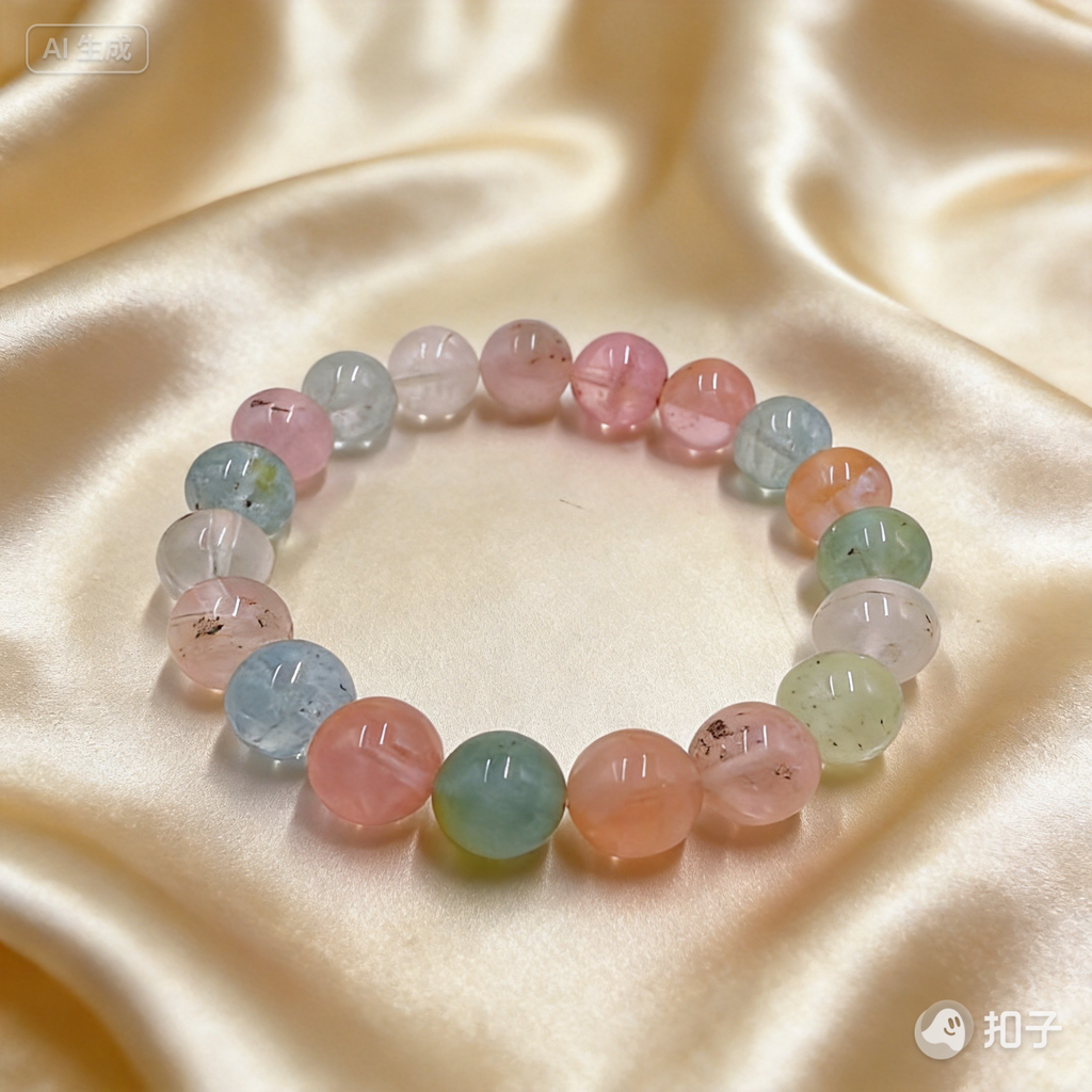 Morganite Multi-Gem Bracelet – Heart Opening & Joy
