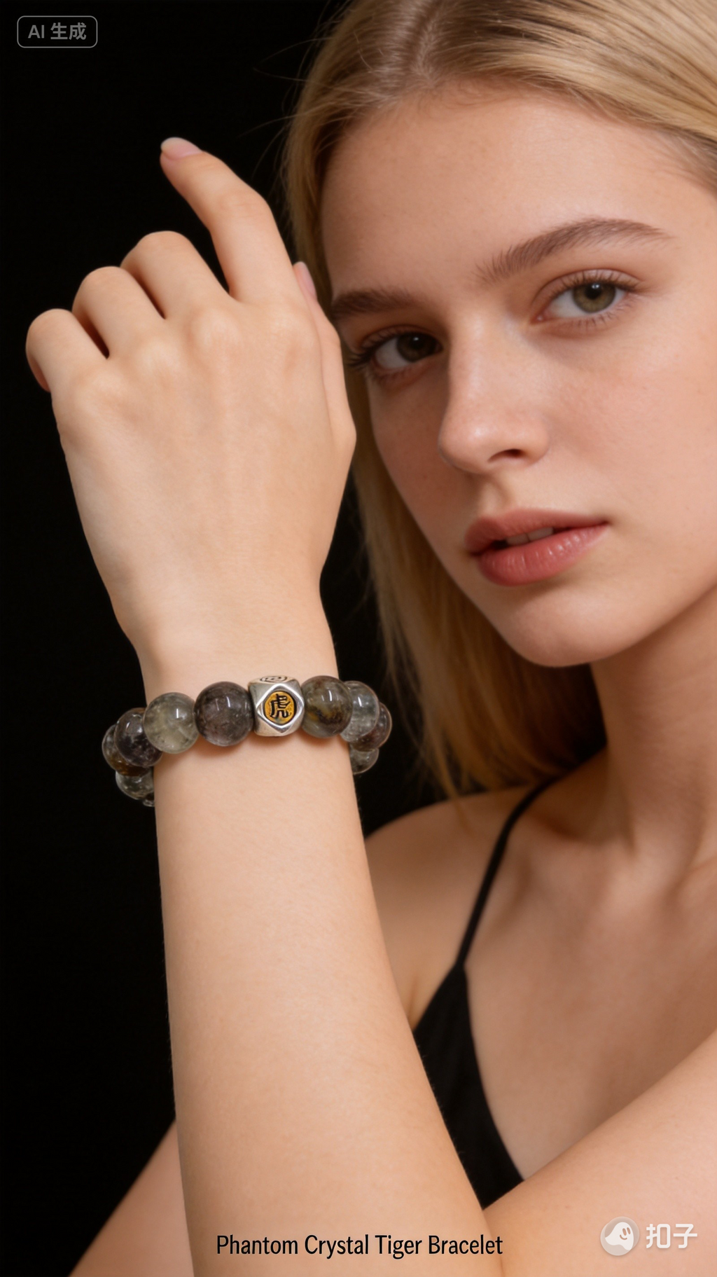 Green Phantom Quartz Bracelet – Prosperity & Honor