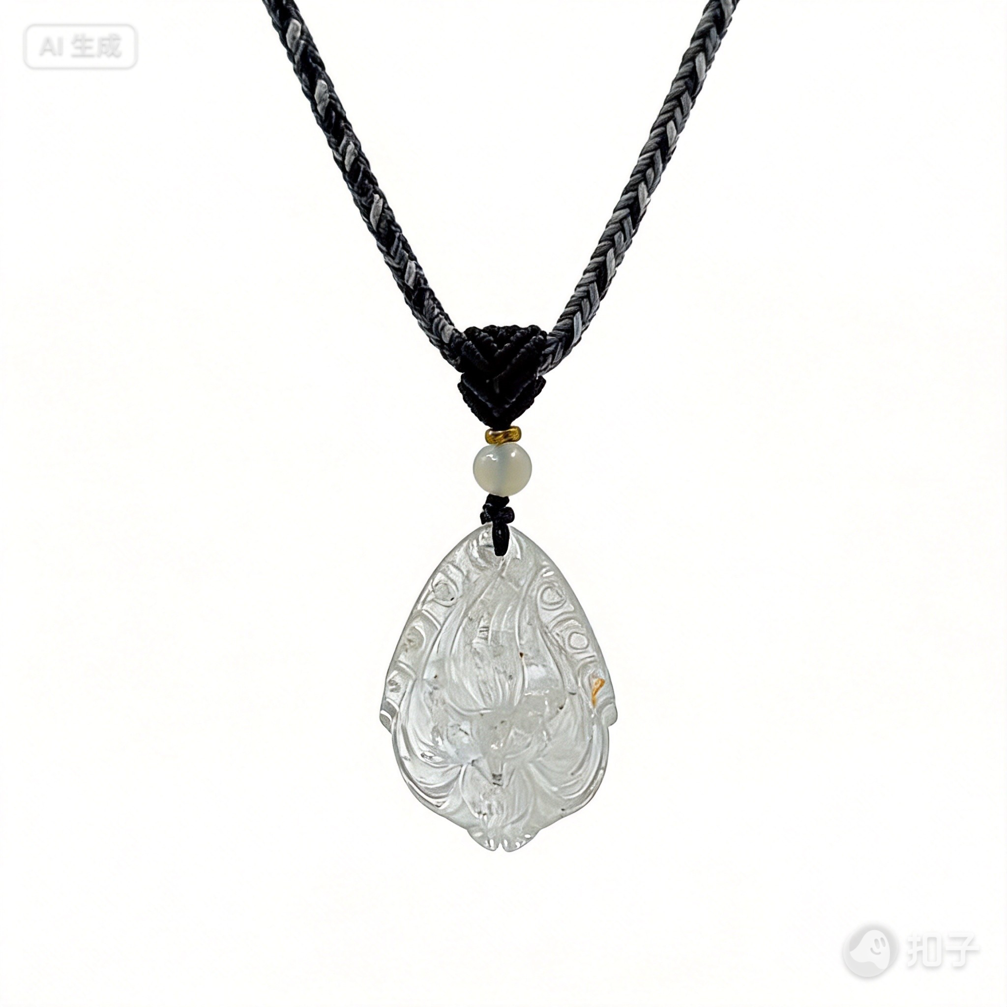 Clear Quartz Fox Pendant – Clarity & Energy Cleansing