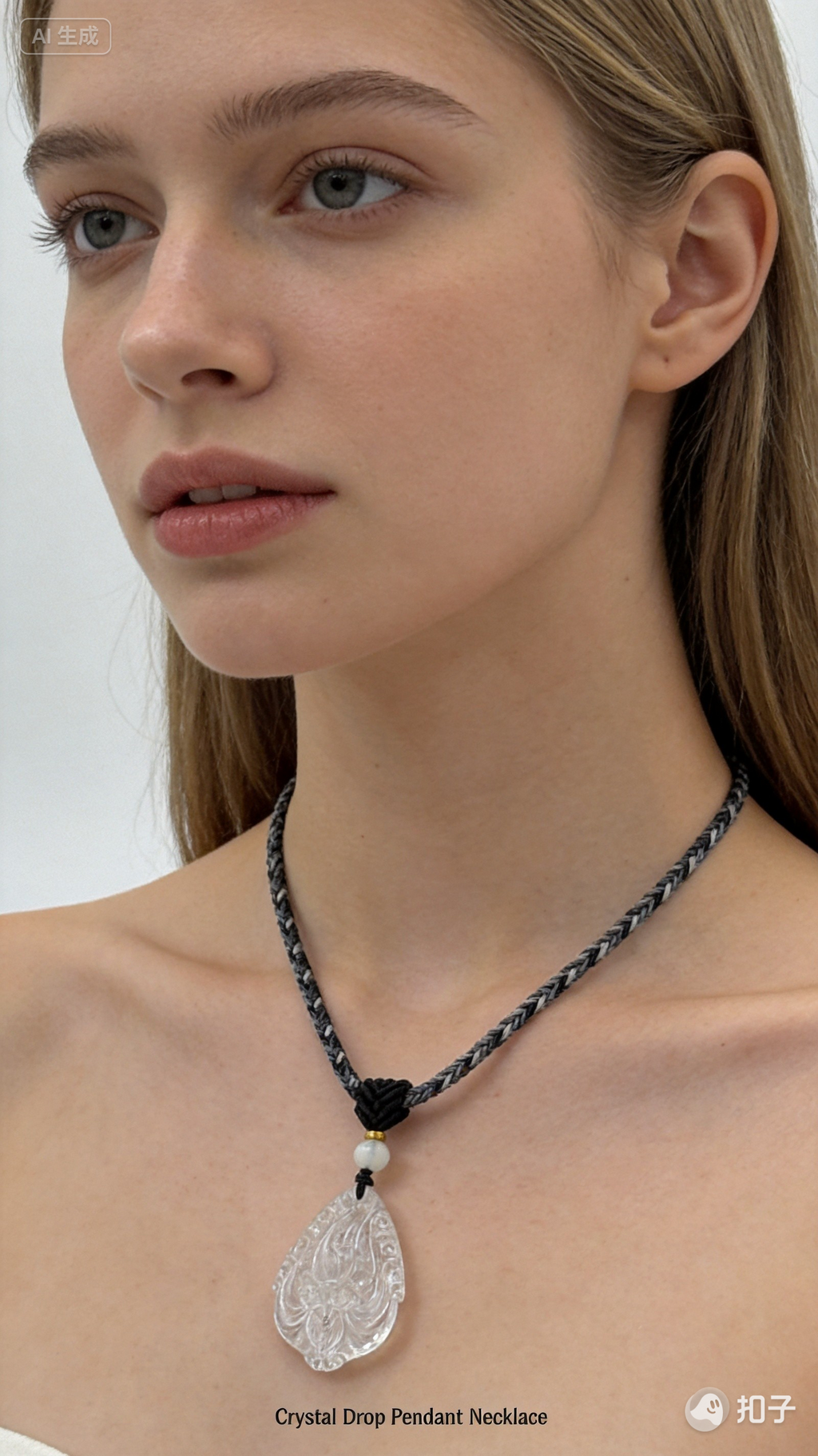 Clear Quartz Fox Pendant – Clarity & Energy Cleansing