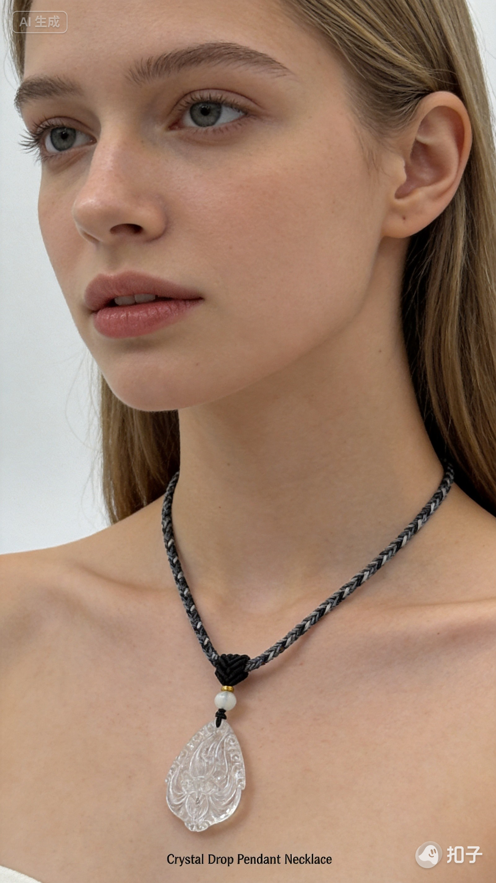 Clear Quartz Fox Pendant – Clarity & Energy Cleansing