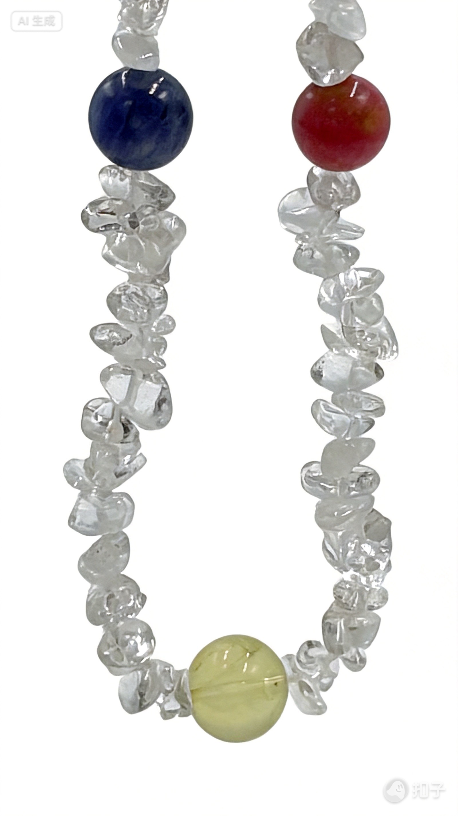 Clear Quartz Freeform Necklace – Purity & Energy Flow