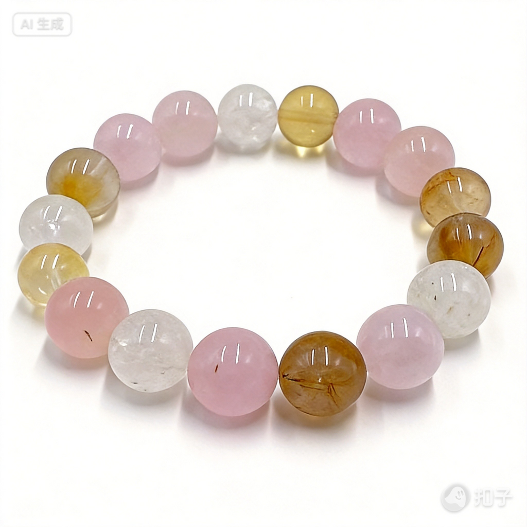 Kunzite & Smoky Citrine Bracelet – Love & Dream Energy