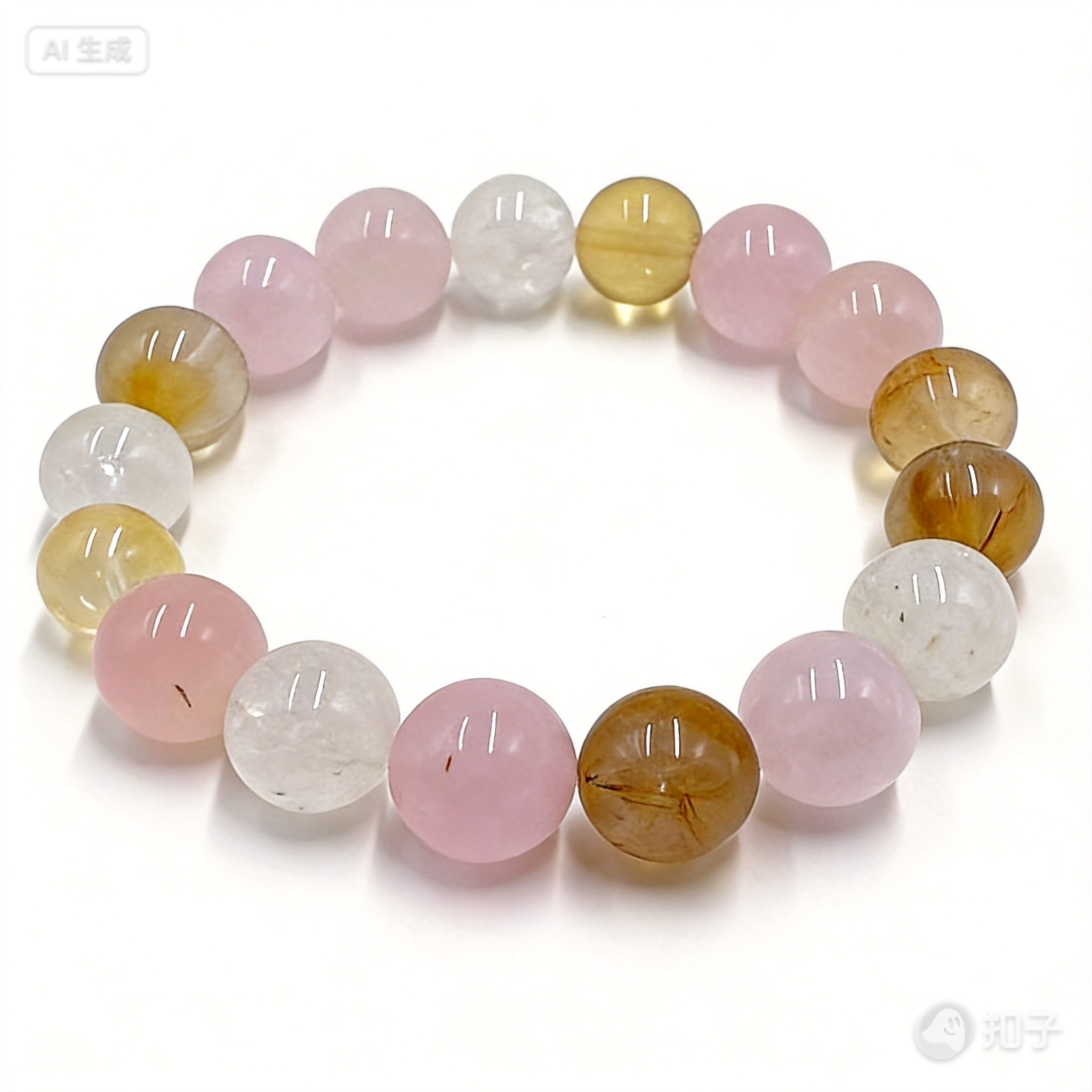 Kunzite & Smoky Citrine Bracelet – Love & Dream Energy