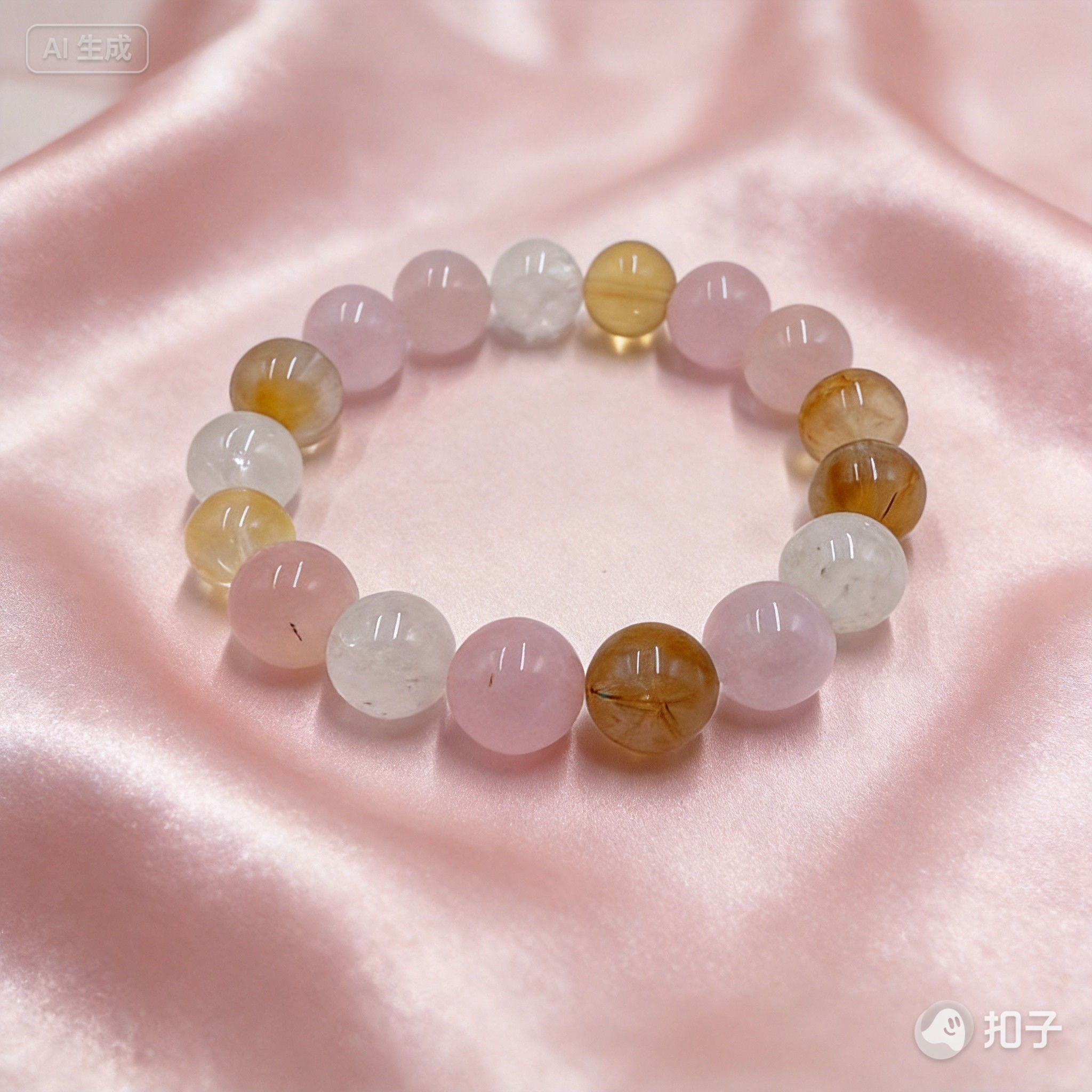 Kunzite & Smoky Citrine Bracelet – Love & Dream Energy