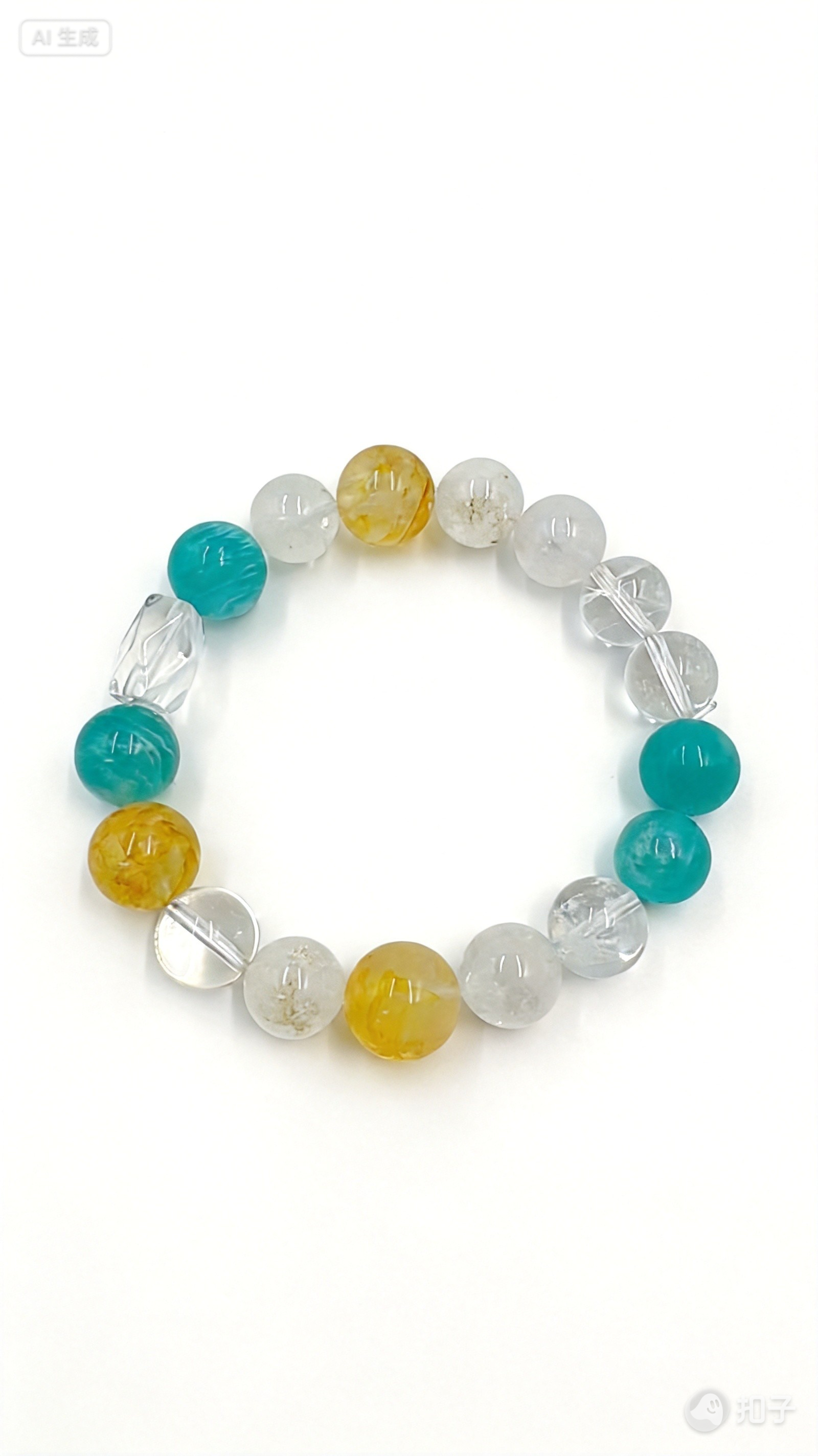 Amazonite & Citrine Bracelet – Harmony & Balance