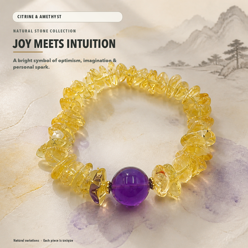 Citrine Bracelet – Wealth, Success & Confidence – crystal meaning