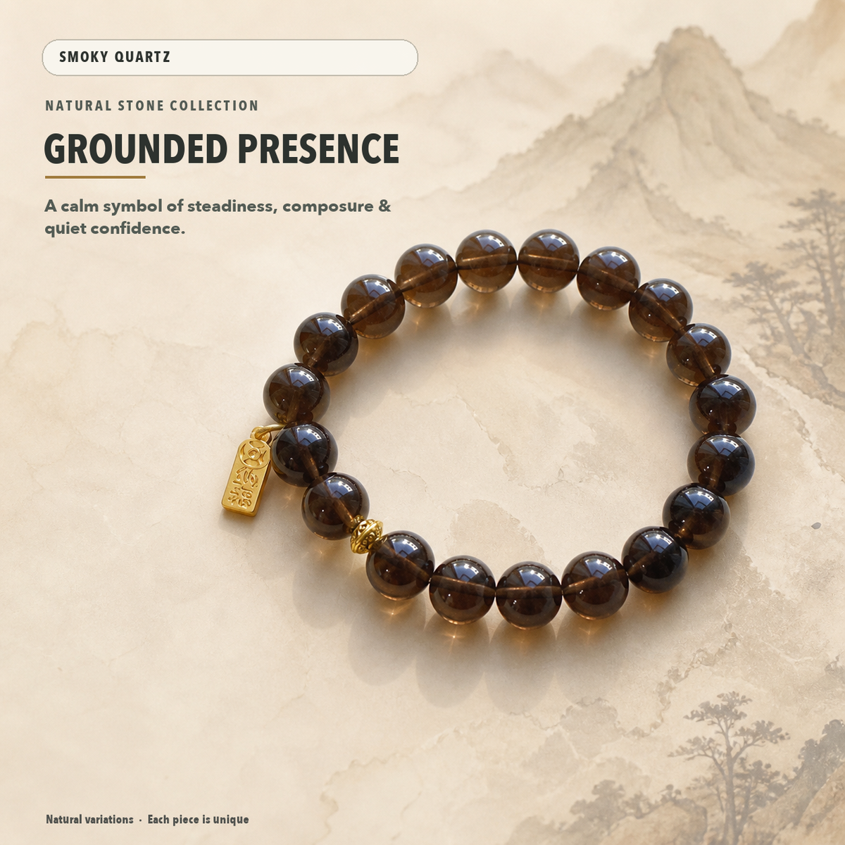 Smoky Quartz Bracelet – Grounding & Inner Peace – crystal meaning