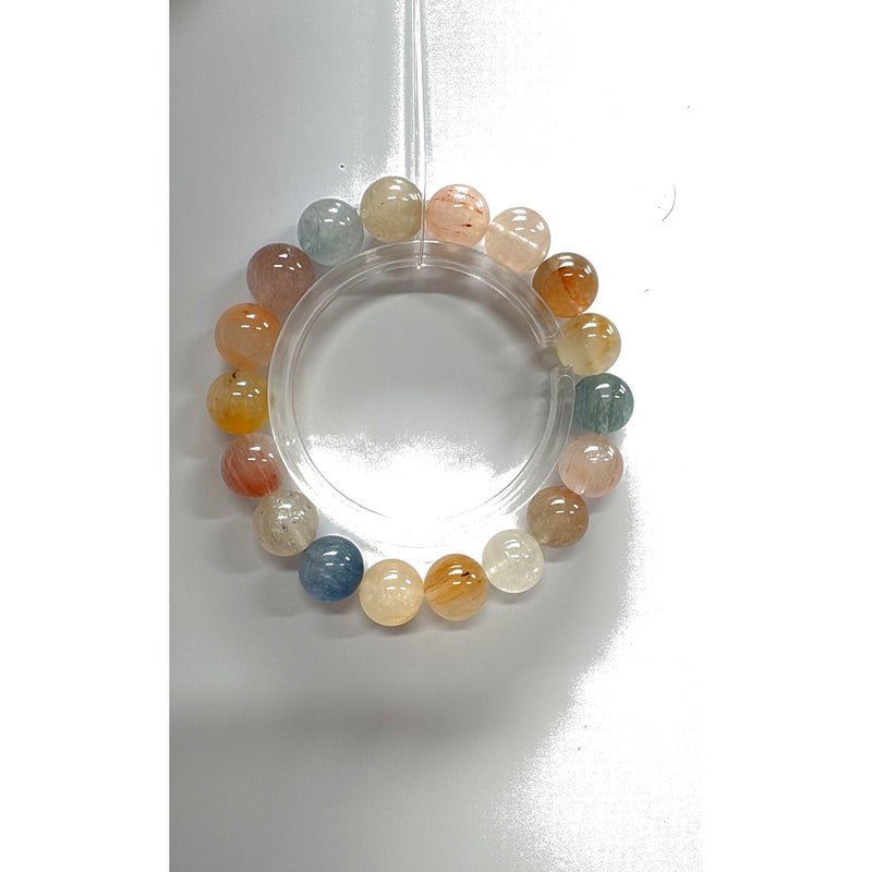 Rutilated Quartz Beauty Bracelet | Charm · Feminine Energy · Aura Glow