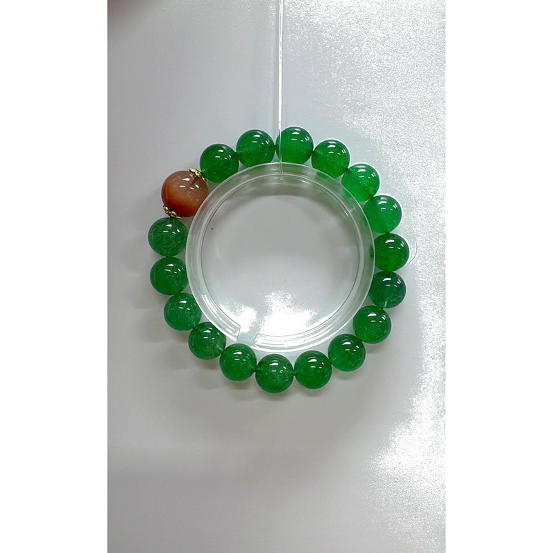 Strawberry Quartz Love Bracelet | Romance · Attraction · Relationship Crystal