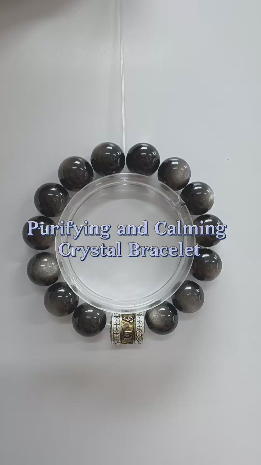 Black Obsidian Protection Bracelet | YUANRA Crystal
